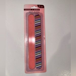 Sassy + chic emery boards for nails